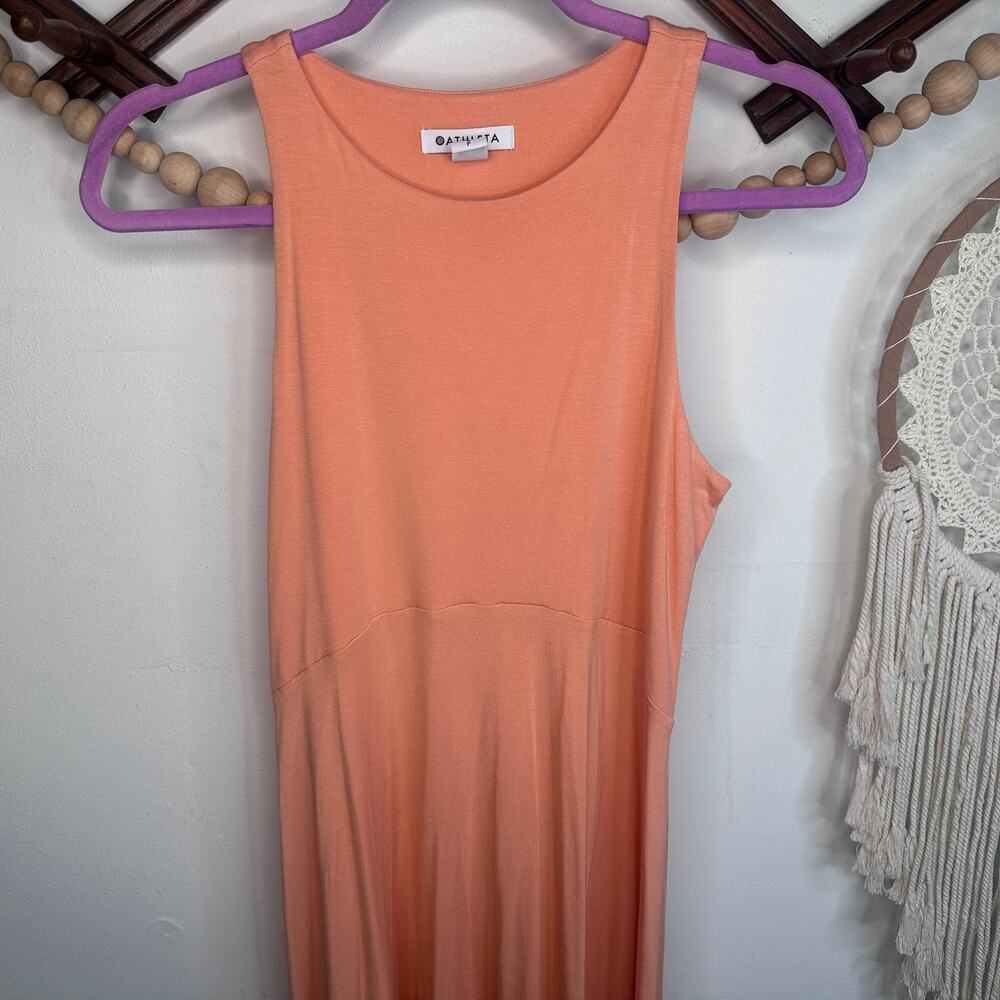 Athleta Santorini Cactus Peach Tank Dress